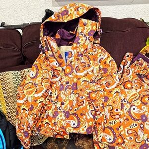 Burton matching ski snow jacket and pants